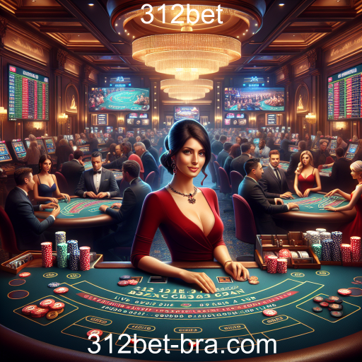 Experimente a Emoção do Cassino Ao Vivo no 312bet